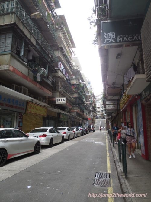 local street in Macau